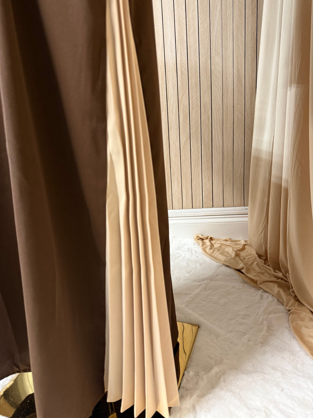 MSR Dress /Brown & Beige