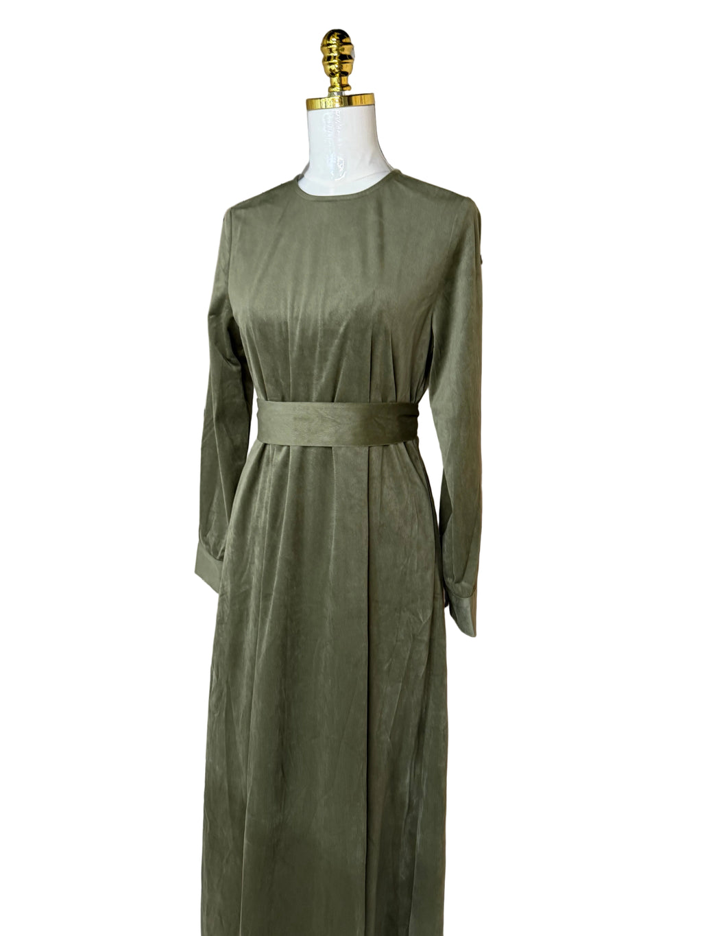Velvet Modest Dress