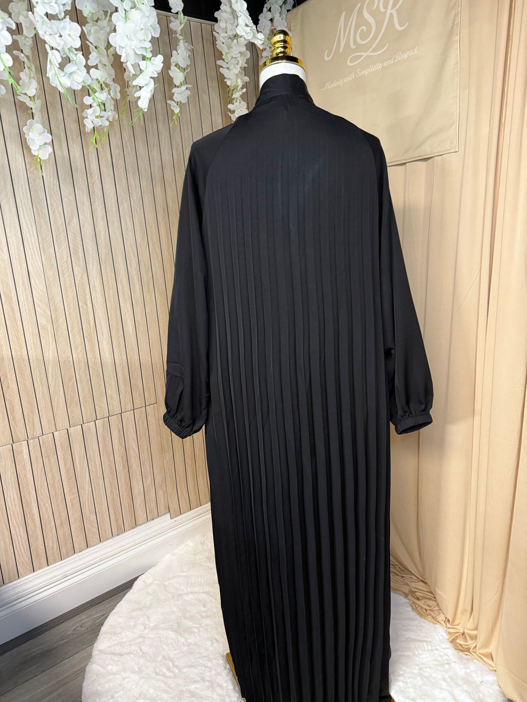 Black cardigan