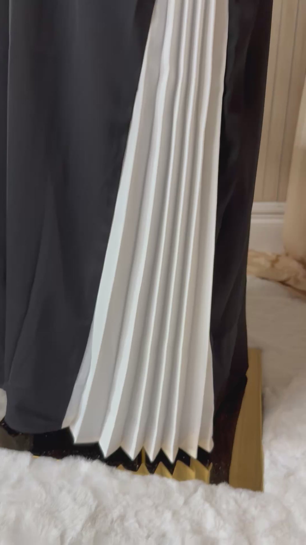 MSR Dress /black &white